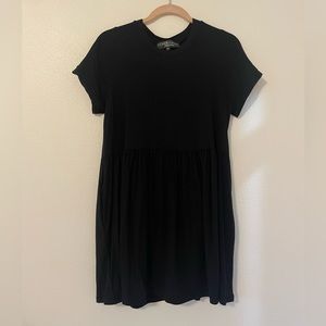 Foxblood M loose drop waist mini dress.